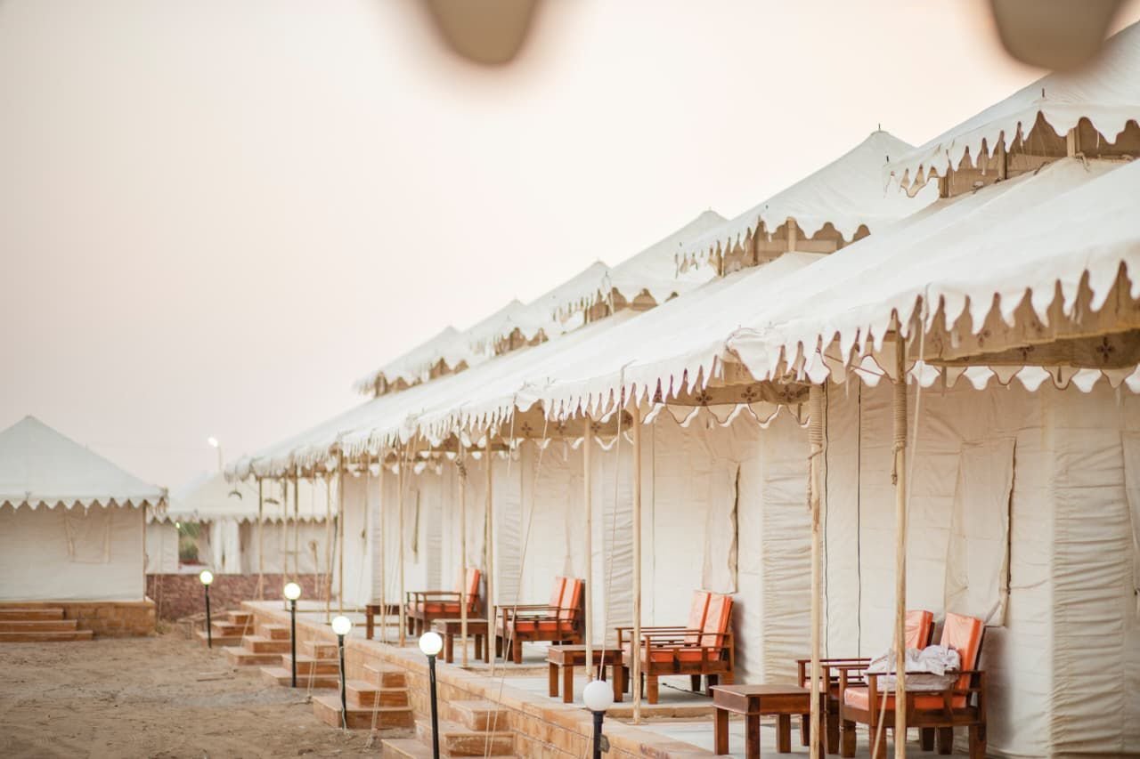 Premium desert dome accommodation at Dusk N Dunes