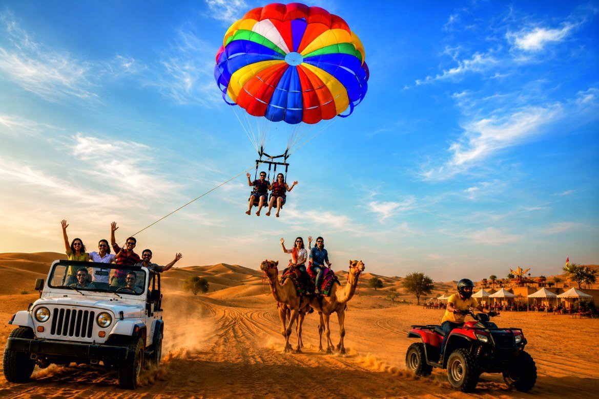 Desert adventure activities